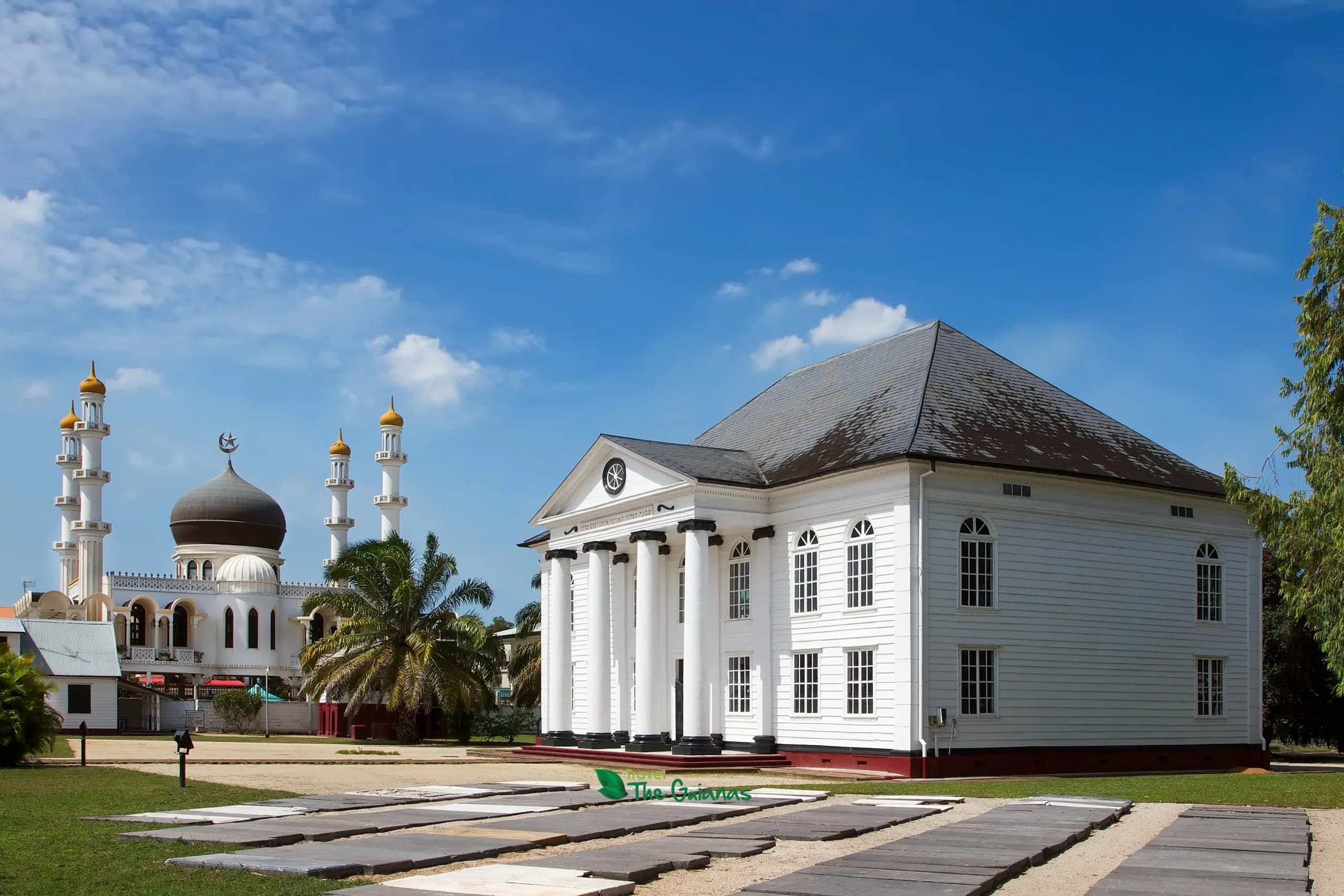 Paramaribo synagogue and mosque
